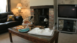 Location of the Garden Rooms Bed & Breakfast